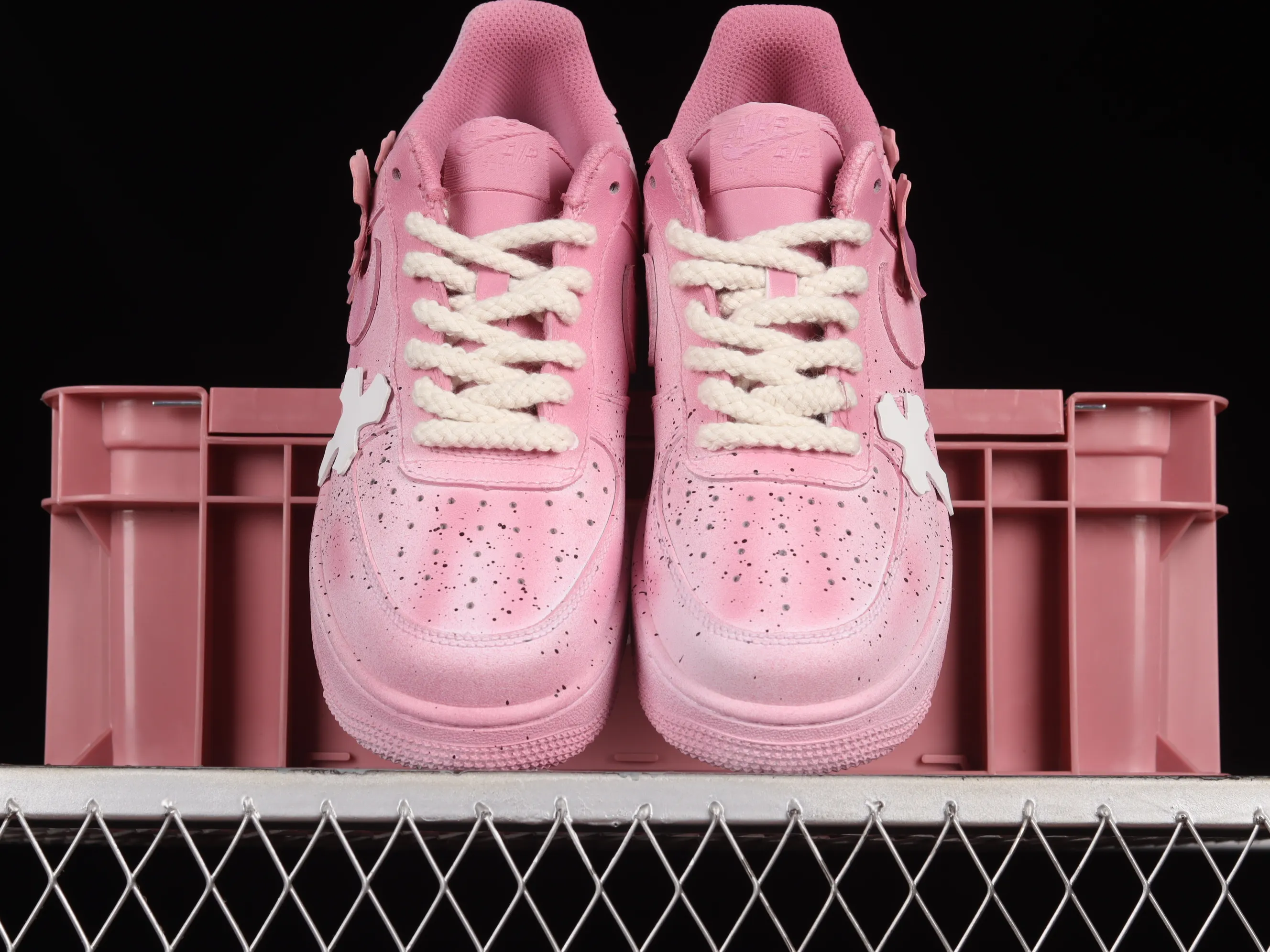 All categories Nk Air Force 1 Air Force series Nk Air Force 1 Low Chromehearts x Nk Air Force 1'07 Low Chromehearts co-branded custom Air Force 1 low-top casual sneakers DD8959-100